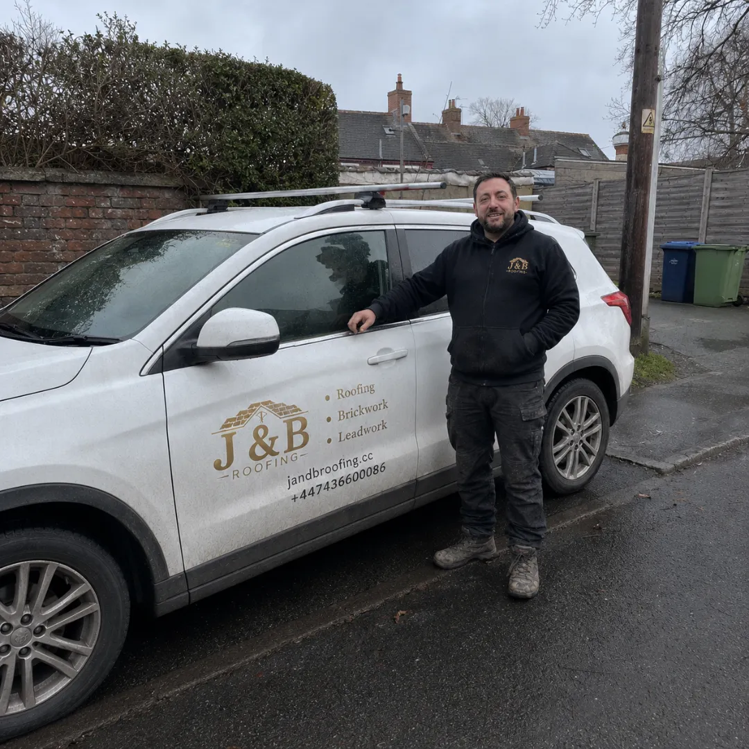 James Burgin, owner of J&B Roofing